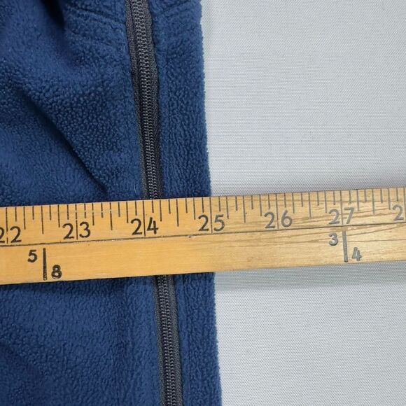 Columbia Titanium Fleece Jacket Men’s Large Blue Gray Full Zip Vintage Outdoor - Picture 5 of 6